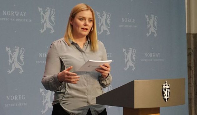 Θετικοί στον κορωνοϊό η υπουργός Ενέργειας της Νορβηγίας, ο σύζυγος και ο γιος της
