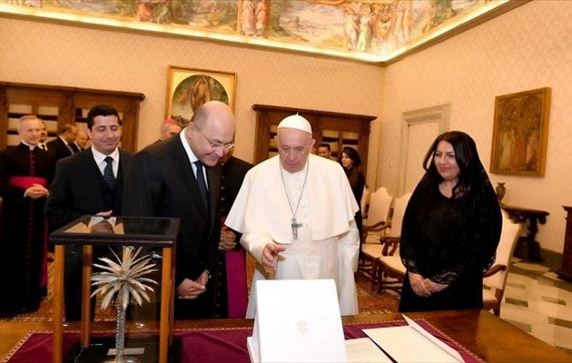 Πάπας από τη Βαγδάτη: Ας σιγήσουν τα όπλα