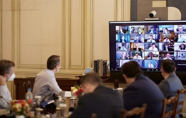 Το Εθνικό Σχέδιο Ανάκαμψης στο Υπουργικό Συμβούλιο υπό τον Μητσοτάκη