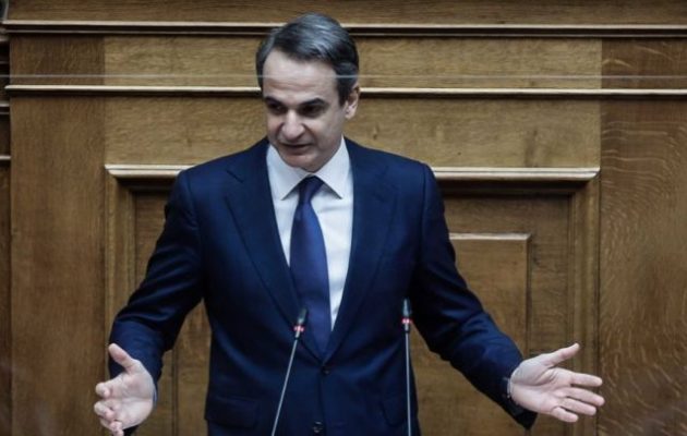 Μητσοτάκης στη Βουλή: «Ψέμα η εικόνα καταστροφής»