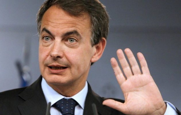 Επιστολή με σφαίρες στον πρώην πρωθυπουργό της Ισπανίας Θαπατέρο