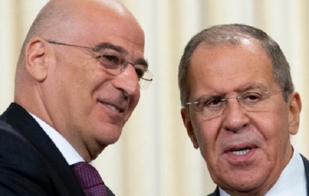 Συνάντηση Λαβρόφ-Δένδια στο Σότσι τη Δευτέρα – Μακροσκελής ανακοίνωση από το ρωσικό ΥΠΕΞ