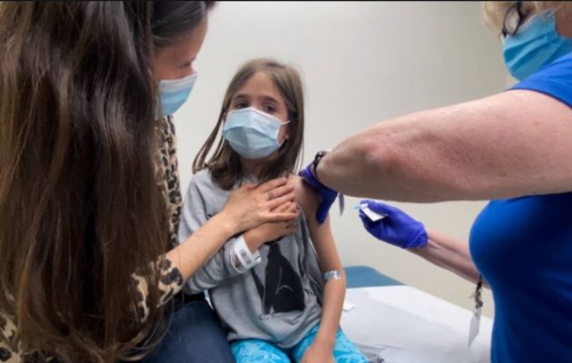 Η Ιταλία ξεκινά τον εμβολιασμό παιδιών 5-11 ετών