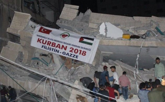 Το Ισραήλ βομβάρδισε τα γραφεία τουρκικής «φιλανθρωπικής» οργάνωσης στη Γάζα