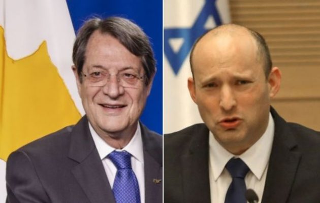 Ο Νίκος Αναστασιάδης συνεχάρη τον νέο πρωθυπουργό του Ισραήλ Ναφτάλι Μπένετ