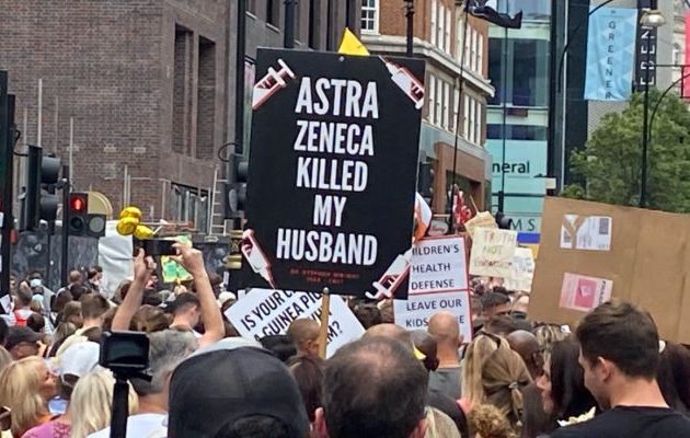 Χιλιάδες διαδήλωσαν στο Λονδίνο κατά των περιοριστικών μέτρων