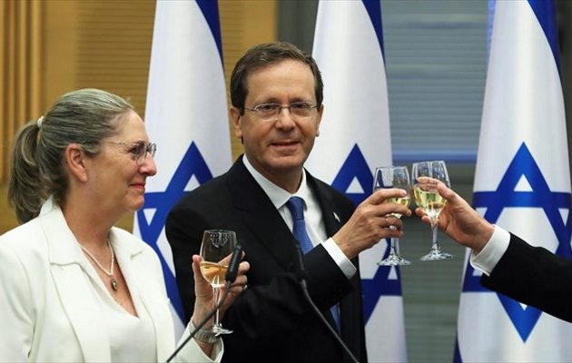 Ορκίστηκε πρόεδρος του Ισραήλ ο Ισαάκ Χέρτσογκ – «Θα κλείσω τα βαθιά χάσματα»
