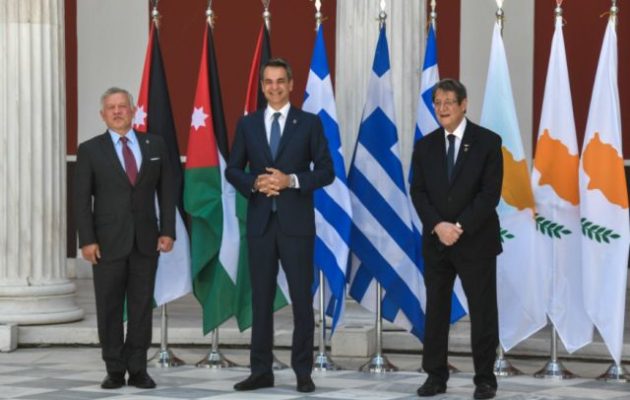 Τριμερής Ελλάδας, Κύπρου και Ιορδανίας στο Ζάππειο – Στο επίκεντρο η Αν. Μεσόγειος