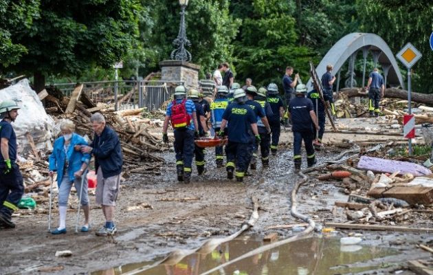 Γερμανία: 58 οι νεκροί από τις φονικές πλημμύρες