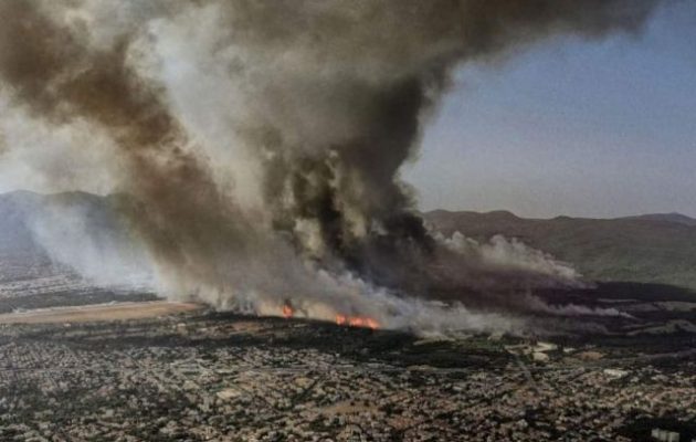 Προκαταρκτική έρευνα της Εισαγγελίας για τα αίτια της πυρκαγιάς στη Βαρυμπόμπη