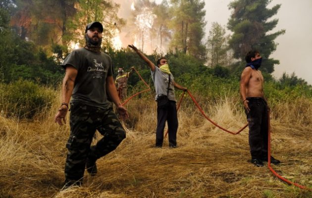 Φωτιά Εύβοια: Ποια χωριά παραμένουν σε κίνδυνο – Για δύο ακόμα ημέρες αναζωπυρώσεις