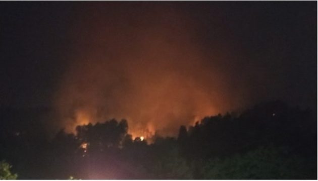 Φωτιά Αρκαδία: Δύσκολη νύχτα για Γορτυνία – Τι είπε ο αντιπεριφερειάρχης Χ. Λαμπρόπουλος