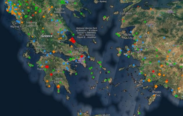 Φέτος κάηκαν στην Ελλάδα πάνω από 930.000 στρέμματα – Αύξηση 336% από τον μέσο όρο 2002-2020