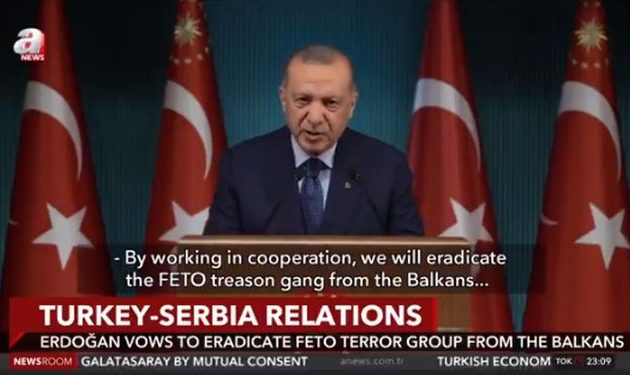 Η Σερβία μετατρέπεται σε τουρκικό προτεκτοράτο και ο Ερντογάν απειλεί ότι θα συλλάβει όλους τους γκιουλενιστές στα Βαλκάνια