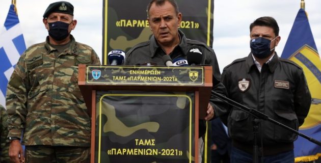 Παναγιωτόπουλος: Ισχυρές οι Ένοπλες Δυνάμεις – Είναι το «ξίφος της Ελλάδας»