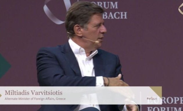 Βαρβιτσιώτης: «Δεν πρέπει να γίνει ανεκτή η αστάθεια που η Τουρκία προκαλεί στην περιοχή»