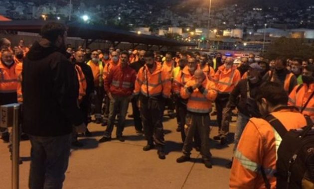 Πειραιάς: Νέα 24ωρη απεργία των εργαζομένων της COSCO