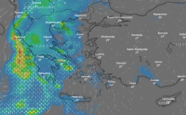 Σαρώνει ο «Μπάλλος» την Ελλάδα – Εκκενώθηκαν χωριά, χάος στην Αθήνα