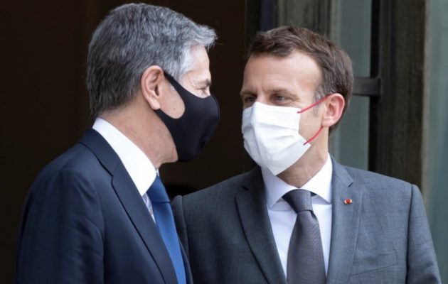 Συνάντηση Μακρόν-Μπλίνκεν στο Παρίσι – «Ευκαιρία για ενίσχυση της συνεργασίας»