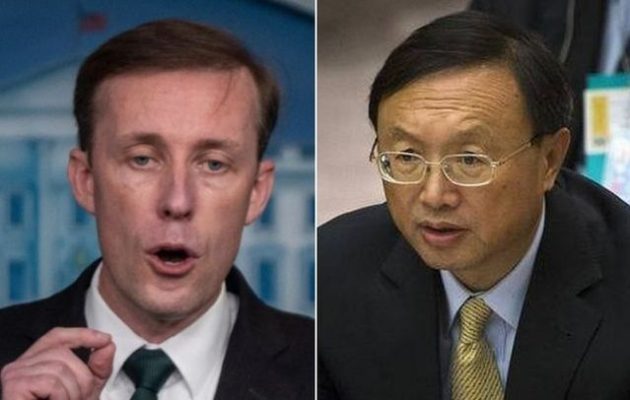 Συνομιλίες ΗΠΑ-Κίνα: Ο Τζέικ Σάλιβαν θα συναντηθεί με τον Γιανγκ Τζιεσί στη Ζυρίχη