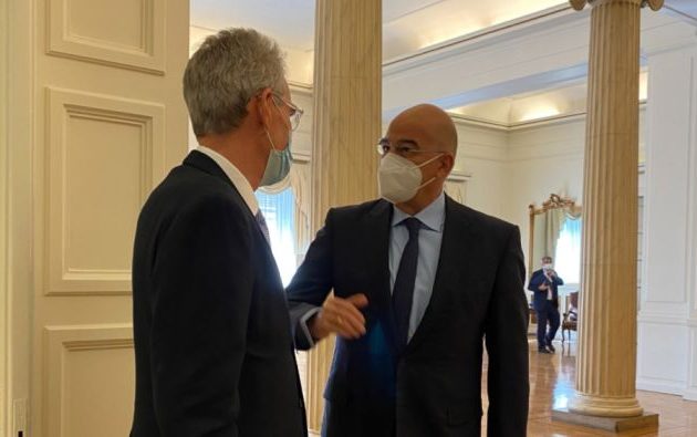 Δένδιας και Πάιατ άνοιξαν τον μεγάλο χάρτη και συνεννοήθηκαν στα κοινά μας συμφέροντα