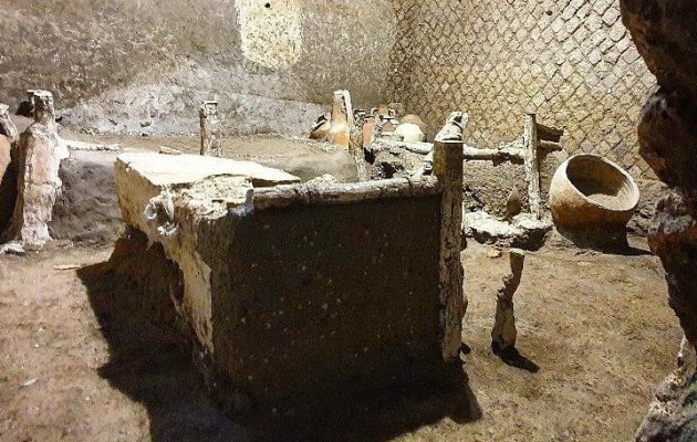 Πομπηία: Αρχαιολογική ανακάλυψη – Δείτε το «δωμάτιο των σκλάβων» (βίντεο)