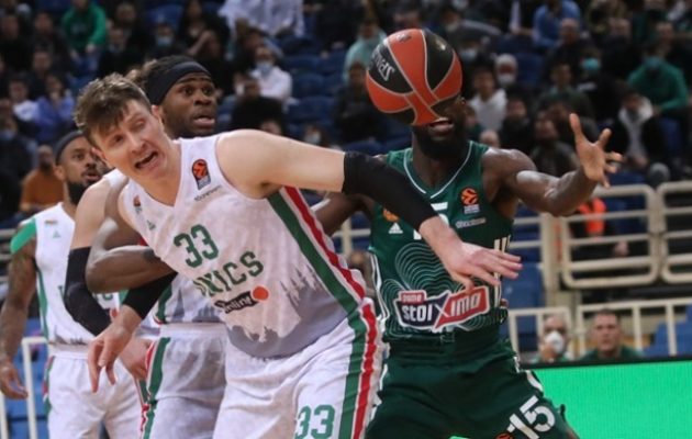 Euroleague: Ο Παναθηναϊκός έχασε στο ΟΑΚΑ και από την Ούνικς Καζάν 72-74