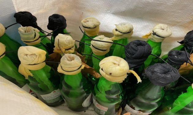 Βρέθηκαν 19 βόμβες μολότοφ στο ΑΠΘ