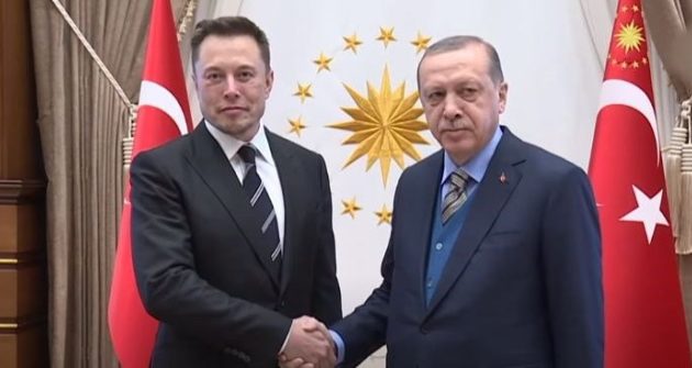 Τηλεδιάσκεψη Ερντογάν-Μασκ: Μίλησαν για εκτόξευση τουρκικού δορυφόρου στο διάστημα