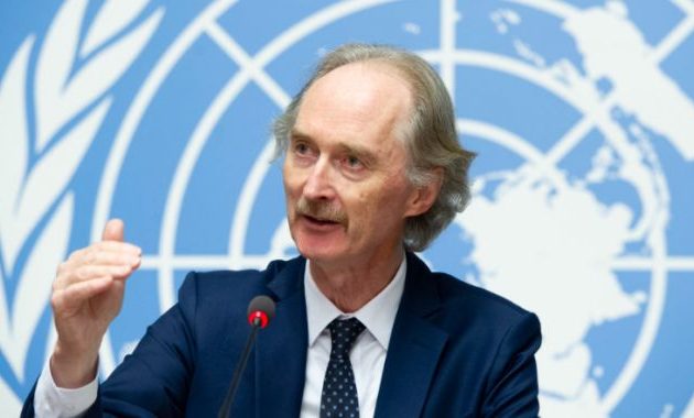 Ο Γκάιρ Πέντερσεν του ΟΗΕ στη Δαμασκό