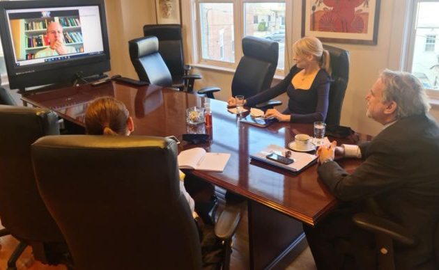 Τζάκρη: Προβάλαμε και αποσαφηνίσαμε στο Στέιτ Ντιπάρτμεντ τις γεωπολιτικές και στρατηγικές μας θέσεις