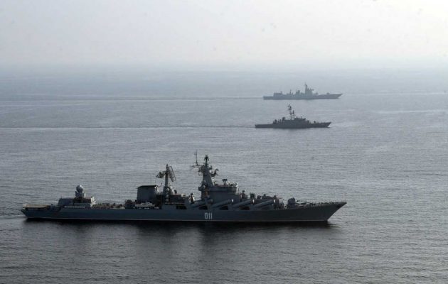 Ρωσικά πολεμικά πλοία εισήλθαν στη Μεσόγειο Θάλασσα