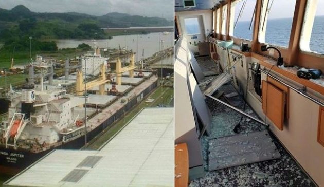 Τουρκικό πλοίο χτυπήθηκε από βόμβα ανοιχτά της Οδησσού
