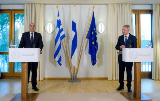 Δένδιας: ΗΠΑ, Βρετανία και Ε.Ε. απορρίπτουν τους απαράδεκτους ισχυρισμούς Τσαβούσογλου