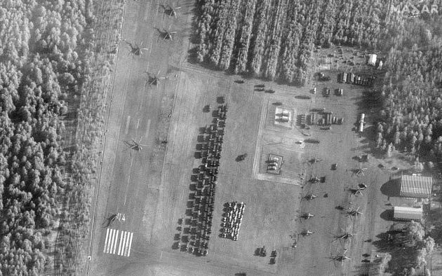150 ρωσικά ελικόπτερα στη Λευκορωσία έτοιμα για επίθεση στην Ουκρανία