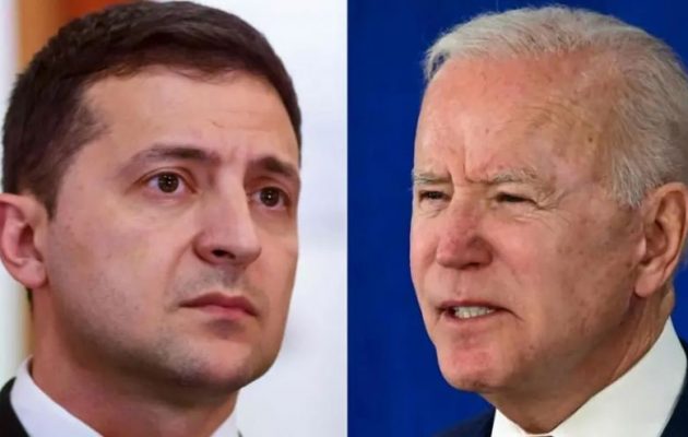 Ο Μπάιντεν προσκάλεσε τον Ζελένσκι σε συνάντηση την ερχόμενη Τρίτη στον Λευκό Οίκο
