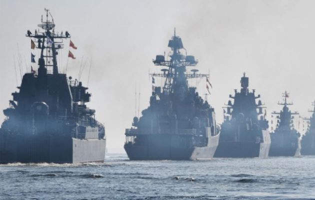 Έξι ρωσικά πολεμικά πλέουν από τη Μεσόγειο στον Εύξεινο Πόντο