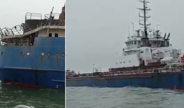 Ρωσικά εμπορικά πλοία δέχθηκαν επίθεση στη Θάλασσα του Αζόφ