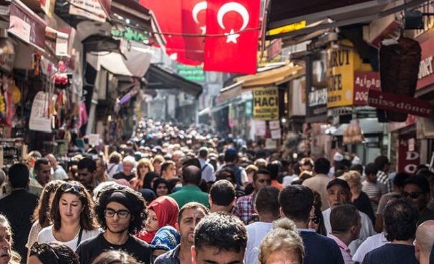 Ο πληθυσμός της Τουρκίας έφτασε 85,37 εκατομμύρια
