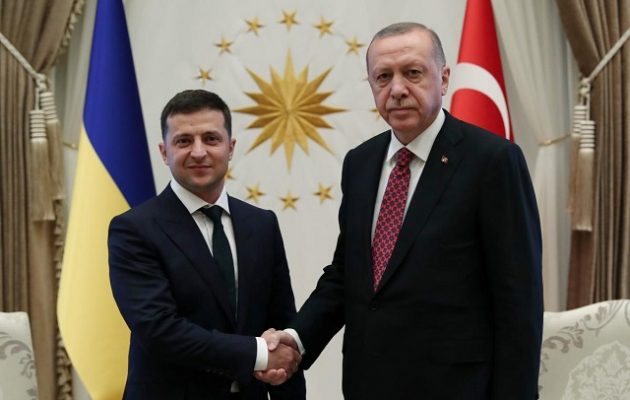 Ο Ζελένσκι υμνεί και ευχαριστεί τον Ερντογάν: Είναι ένας ισχυρός πρόεδρος
