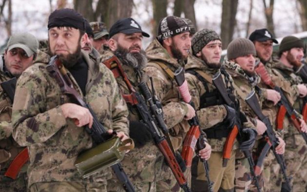 1.000 Τσετσένοι εθελοντές ξεκίνησαν για την Ουκρανία