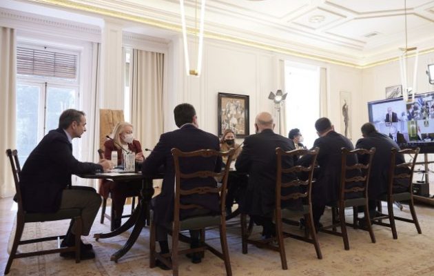 Τηλεδιάσκεψη με τον πρόεδρο της Αιγύπτου είχε ο Μητσοτάκης για την ηλεκτρική διασύνδεση Ελλάδας-Αιγύπτου