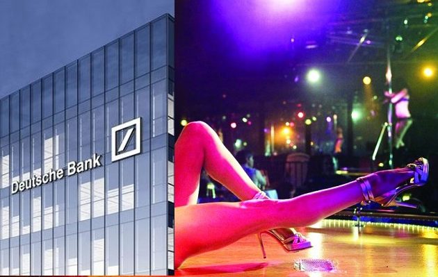 Τραπεζίτες της Deutsche Bank χρέωσαν στην τράπεζα έξοδα από στριπτιτζάδικο και απολύθηκαν