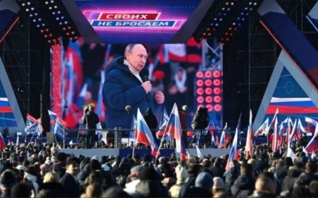 Διακόπηκε στον αέρα ομιλία του Πούτιν για τον πόλεμο στην Ουκρανία