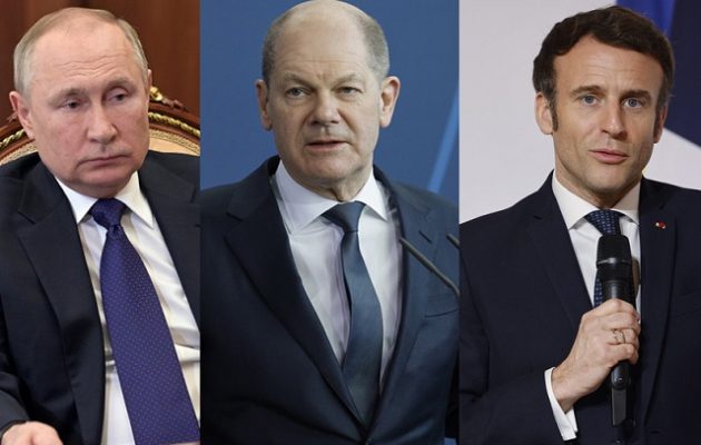 Πούτιν σε Μακρόν και Σολτς: Δεν θα τερματίσω την «ειδική στρατιωτική επιχείρηση» στην Ουκρανία