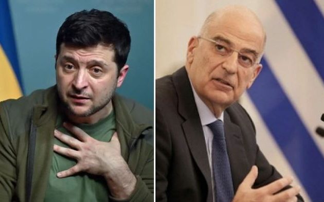 Ο Ζελένσκι ευγνώμων στον Νίκο Δένδια που θα ηγηθεί ανθρωπιστικής αποστολής στη Μαριούπολη