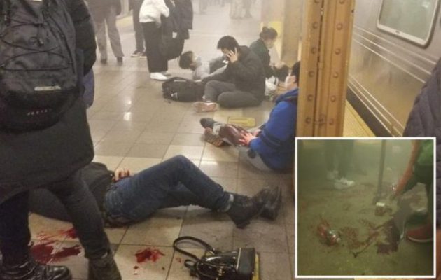 Επίθεση με νεκρούς και τραυματίες στο Μετρό του Μπρούκλιν