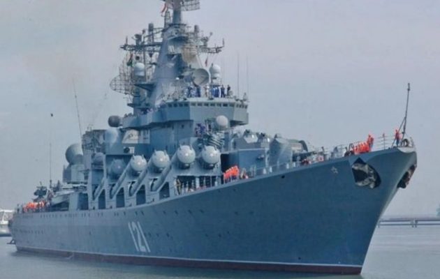 Η βύθιση της ρωσικής ναυαρχίδας «Moskva» αποτελεί «σκληρό πλήγμα»