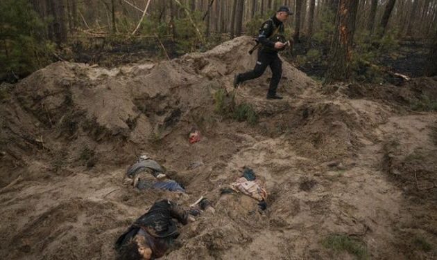 Ουκρανία: Νέος ομαδικός τάφος με δεκάδες πτώματα αμάχων κοντά στο Κίεβο
