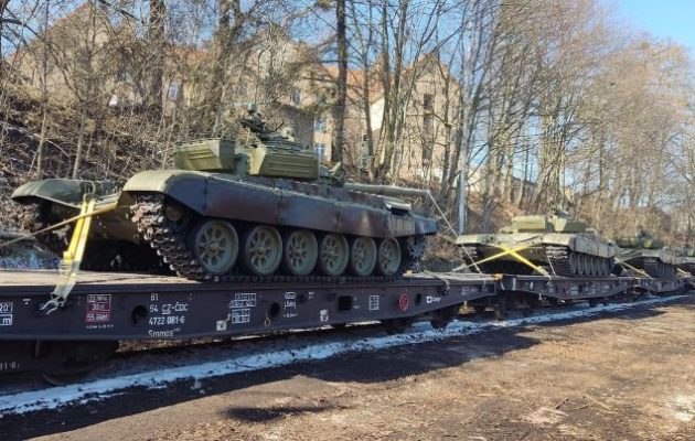 Η Τσεχία έστειλε τανκς T-72 στην Ουκρανία